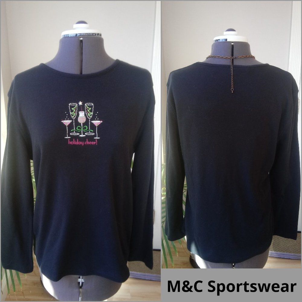 M&C Sportswear Holiday Cheer Tee